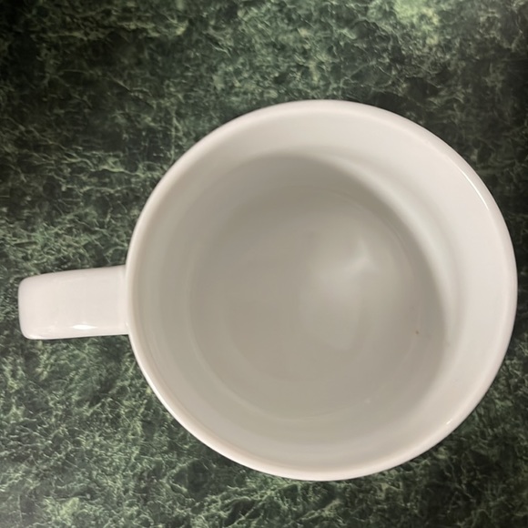 Starbucks 2012 gold lettering stackable cup with red bottom rim - Picture 3 of 10